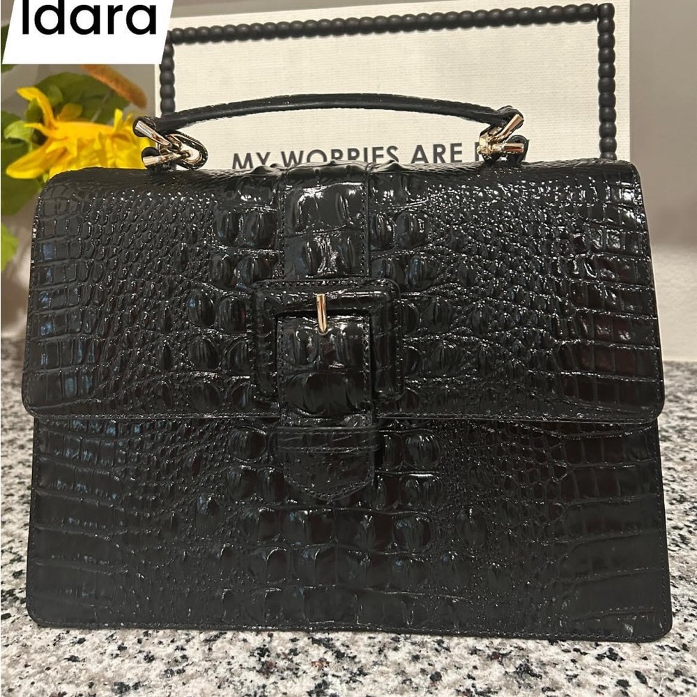 Brahmin Black Hallie - Picture 4 of 11